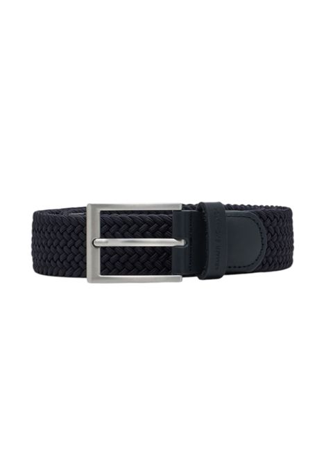 Cintura in Pelle con Fibbia Rettangolare ARMANI EXCHANGE | Cinture | 951369 3R863UB101